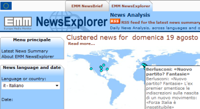 News Explorer e News Brief